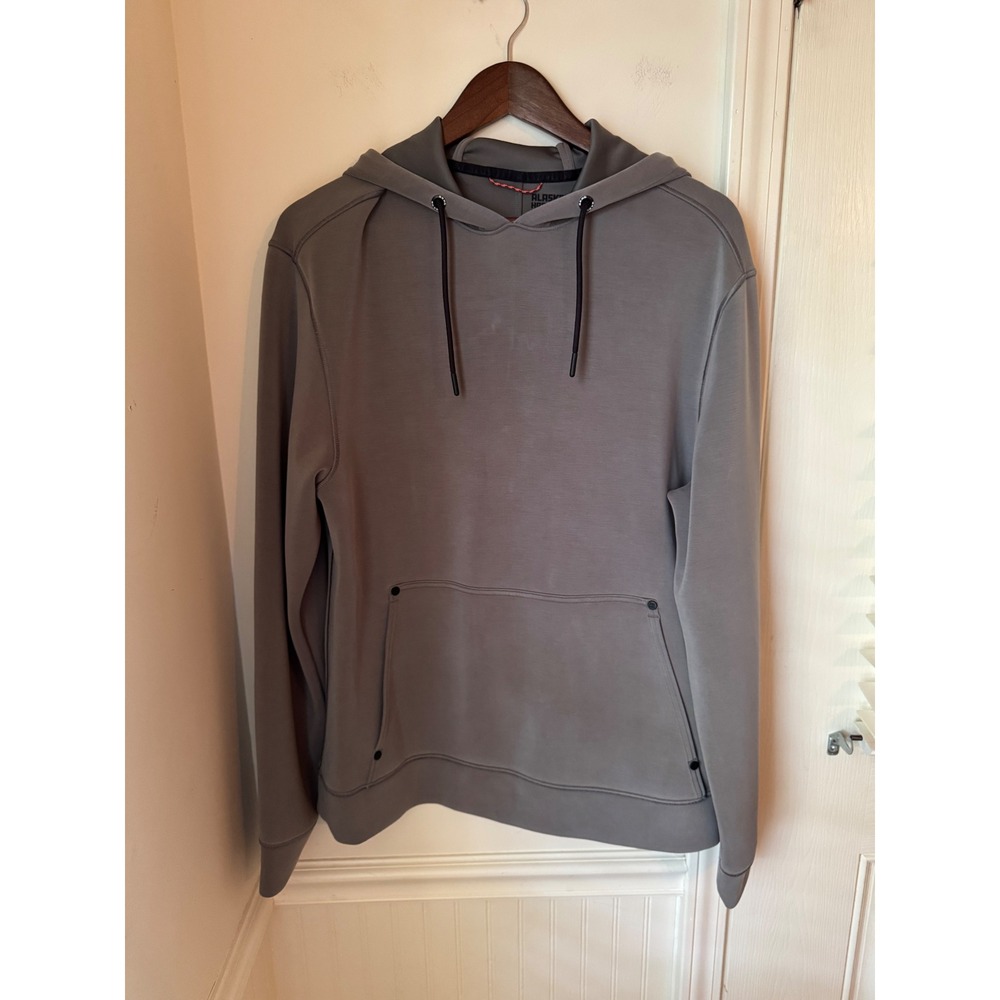 Alaskan Hardgear Duluth Trading Co Mens Gray Hoodie Sweatshirt Medium Standard
